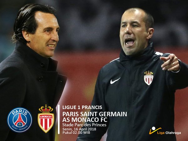 Jelang PSG Vs Monaco, Emery Ingin Pastikan Gelar Juara dengan Habisi Tim Tamu