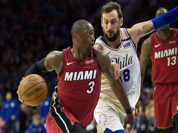 Dwyane Wade Bersinar, Heat Samakan Kedudukan Dengan 76ers