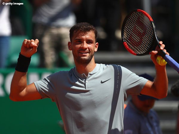 Jegal David Goffin, Grigor Dimitrov Klaim Satu Tiket Perempatfinal Monte Carlo Open