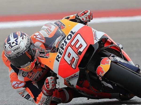 Hasil FP1 GP Amerika: Marquez Sukses Asapi Rossi