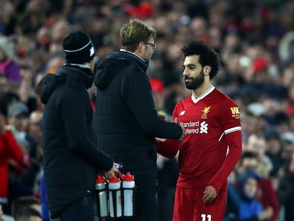 Raih Penghargaan Pemain Terbaik, Jurgen Klopp Beri Mohamed Salah Selamat