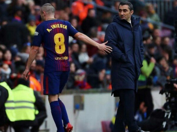 Valverde: Iniesta adalah Sosok Tidak Tergantikan