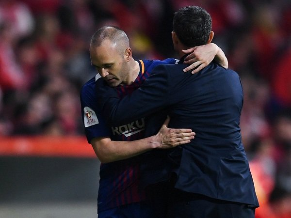 Valverde Akui Iniesta Takkan Tergantikan di Barcelona