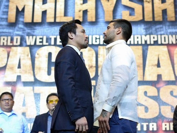 Pacquiao Mulai Latihan Ditangani Buboy