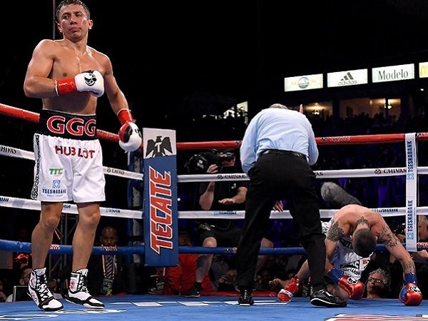 Golovkin Hentikan Martirosyan di Ronde Kedua