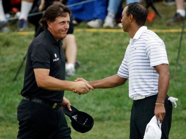 Jelang The Players Championship, Tiger Woods dan Phil Mickelson Perang Argumen