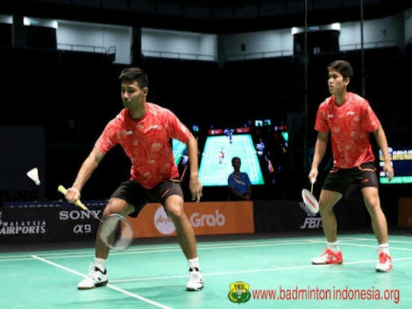 Ganda Putra Indonesia Ciptakan All Indonesian Finals di Australia Open 2018