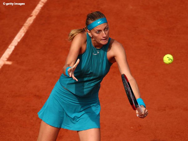 Hasil French Open: Petra Kvitova Selamat Dari Gempuran Veronica Cepede Royg