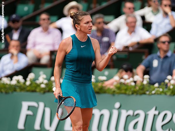 Hasil French Open: Simona Halep Bermain Tanpa Ampun Lawan Elise Mertens