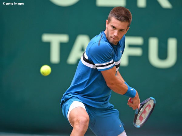 Borna Coric Merasa Beruntung Menang Di Halle