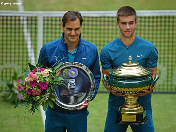 Roger Federer Tetap Optimis Walau Kalah Dari Borna Coric Di Halle