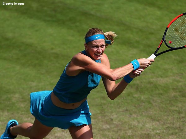 Petra Kvitova Lalui Tantangan Pertamanya Di Eastbourne