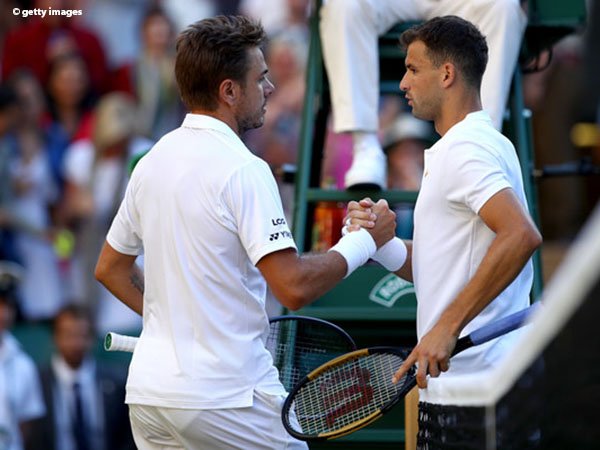 Hasil Wimbledon: Stan Wawrinka Hentikan Langkah Grigor Dimitrov