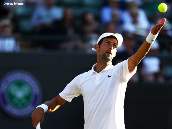 Hasil Wimbledon: Hadapi Tennys Sandgren, Novak Djokovic Bermain Tanpa Ampun