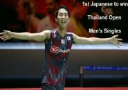 Kanta Tsuneyama Rebut Gelar Tunggal Putra Thailand Open 2018