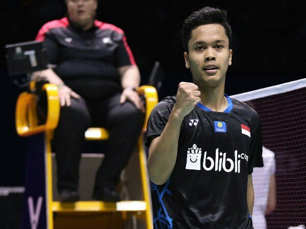 Anthony Ginting Melesat ke Final China Open 2018