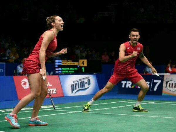 Chris/Adcock Gagal Bendung Juara Dunia di Perempatfinal Denmark Open