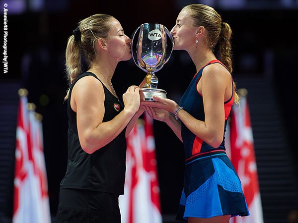 Timea Babos Dan Kristina Mladenovic Jadi Juara WTA Finals Nomor Ganda