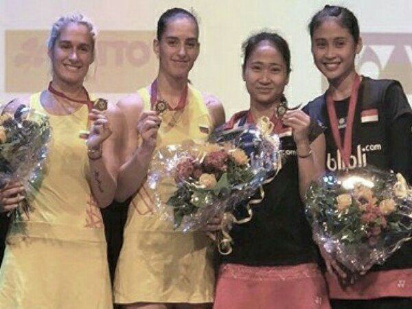 Jadi Runner-up di SaarLorLux Open 2018, Ketut/Rizki Saling Lempar Pujian