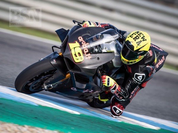 Begini Debut Bautista dengan Motor Panigale V4 Ducati