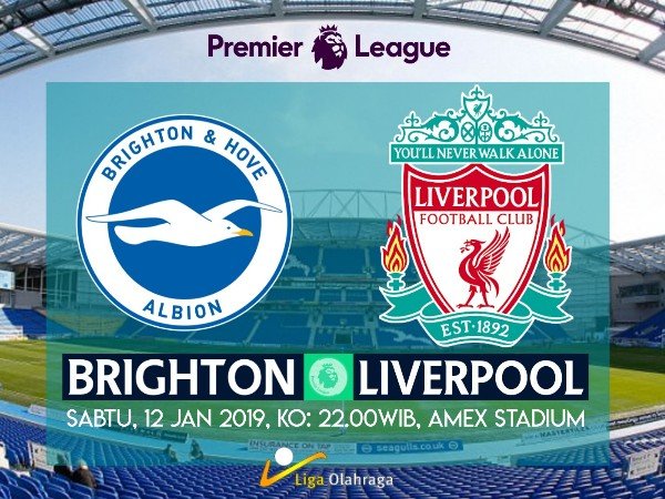 Prediksi Brighton and Hove Albion vs Liverpool, Ujian Kelayakan The Reds