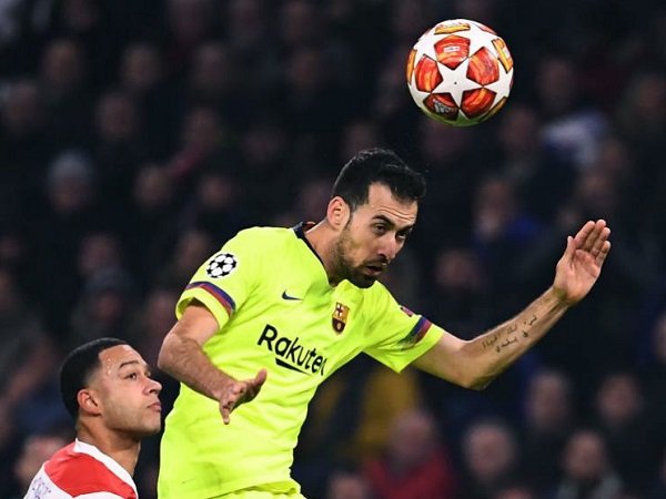 Busquets: Barcelona Harus Optimistis Menatap Leg Kedua Lawan Lyon