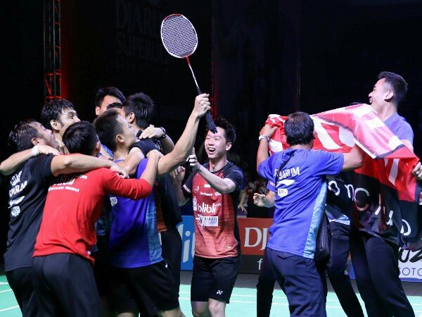 Kandaskan Musica Trinity, PB Djarum Juara Superliga Badminton 2019