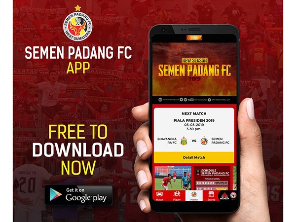 Semen Padang FC Luncurkan Aplikasi Android untuk Suporter