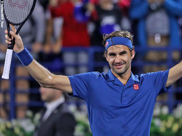 Mantap Ke Semifinal Di Dubai, Roger Federer Tantang Borna Coric