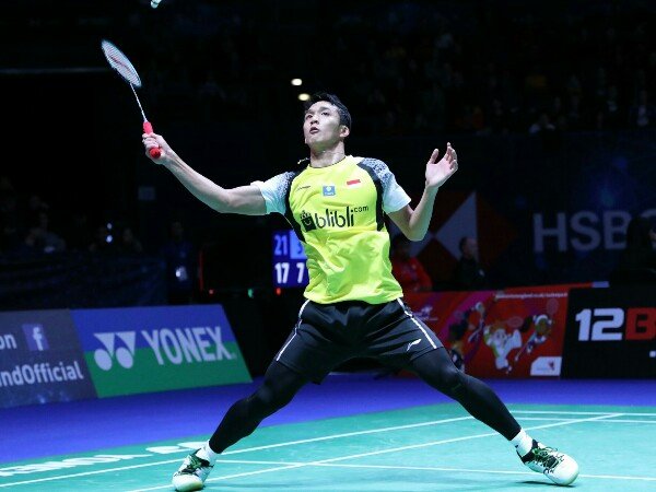 All England 2019: Jonatan Christie Dihentikan Kidambi Srikanth di Babak Kedua