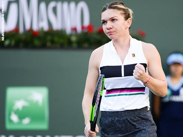 Simona Halep Mantap Ke Babak Ketiga Di Indian Wells