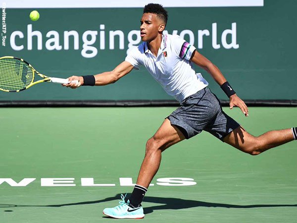 Felix Auger Aliassime Paksa Stefanos Tsitsipas Berkemas Dari Indian Wells