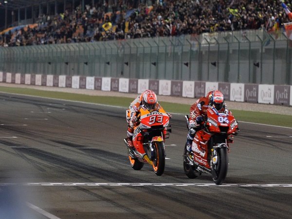 Marquez Mengaku Kesulitan Menyalip Dovizioso