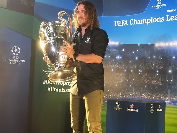 Puyol Buka Tur Trofi Liga Champions di Indonesia