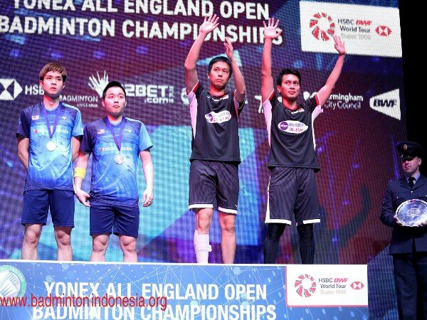 Lima Fakta Menarik Keberhasilan Ahsan/Hendra Menjuarai All England Open 2019