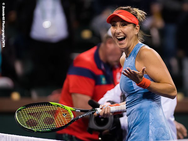 Naomi Osaka Gigit Jari, Belinda Bencic Tembus Perempatfinal Di Indian Wells