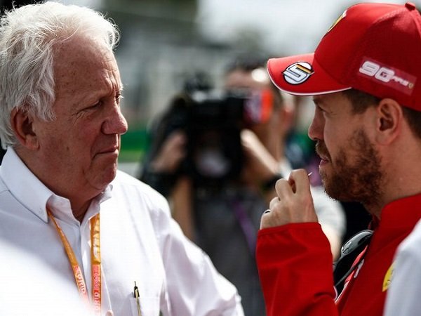 Vettel Terkejut Mengetahui Kabar Meninggalnya Charlie Whiting