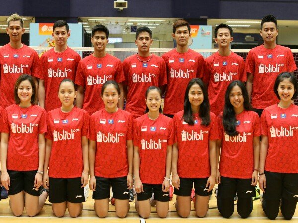 Kejuaraan Beregu Campuran Asia 2019: Indonesia Jumpa Singapura di Perempat Final