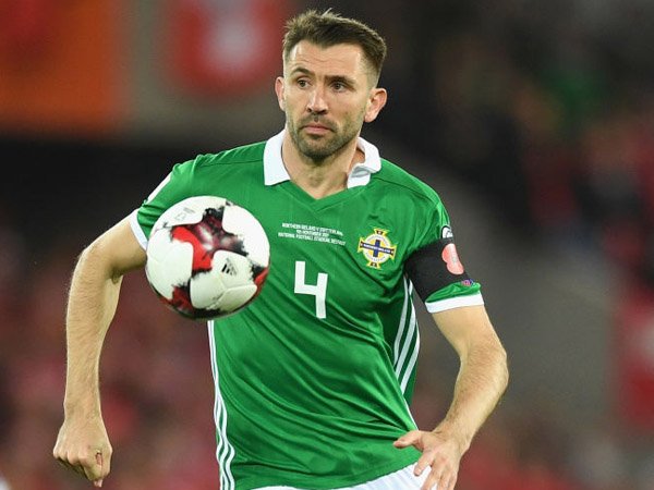 Hadapi Belarusia, Gareth McAuley Fit Bela Irlandia Utara