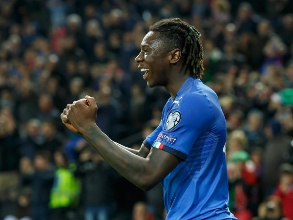 Cetak Gol untuk Italia, Kean Makin Terdorong untuk Pecahkan Lebih Banyak Rekor