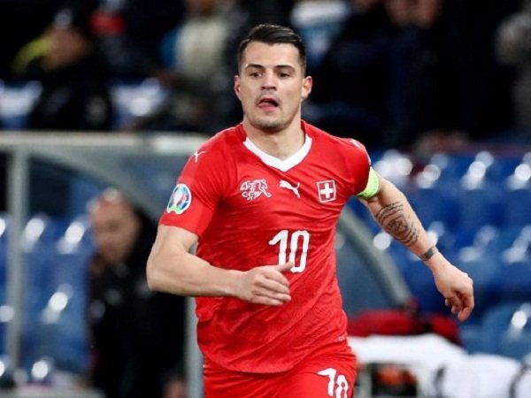 Pukulan bagi Arsenal, Xhaka Alami Cedera Saat Bela Swiss