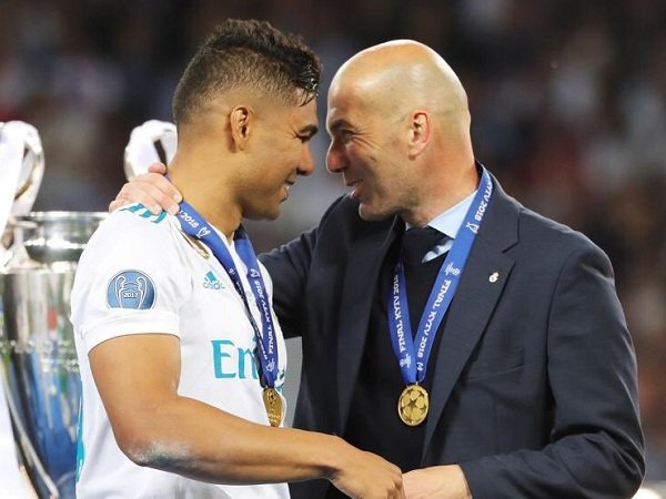 Zidane Sebenarnya Tidak Pernah Tinggalkan Real Madrid, Sebut Casemiro