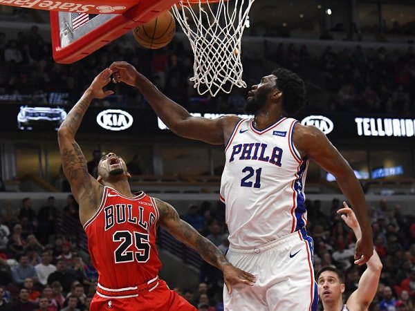 Tampil Dominan, 76ers Sukses Permalukan Bulls