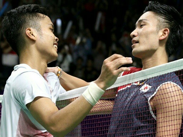 Anthony Ginting Tantang Kento Momota Di Final Singapore Open 2019