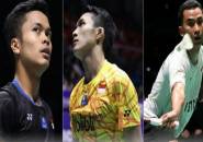 Tiga Tunggal Putra Indonesia Jadi Unggulan di Badminton Asia Championships 2019