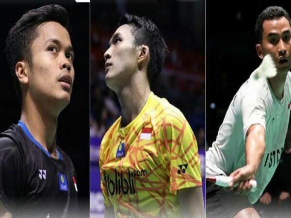 Tiga Tunggal Putra Indonesia Jadi Unggulan di Badminton Asia Championships 2019