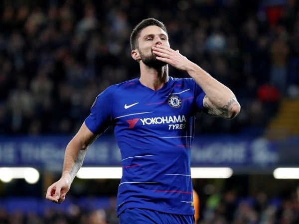 Image result for Sarri Klaim Giroud Akan Bertahan di Chelsea