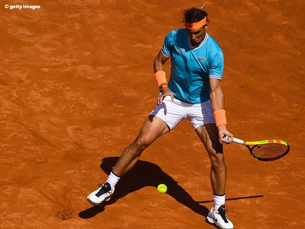 Rafael Nadal Bertahan Dari Gempuran Leonardo Mayer Di Barcelona