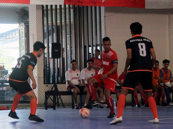 Langkah Tim Futsal Pra-PON Sumbar Belum Terbendung di RSC IX-2019