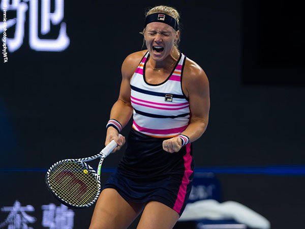 Bermandikan Keringat, Kiki Bertens Rebut Satu Tiket Menuju Perempatfinal Di Beijing